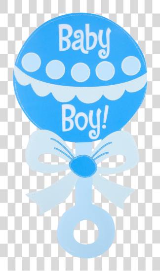 Download Baby Rattle Image Baby Shower For Boy PNG file