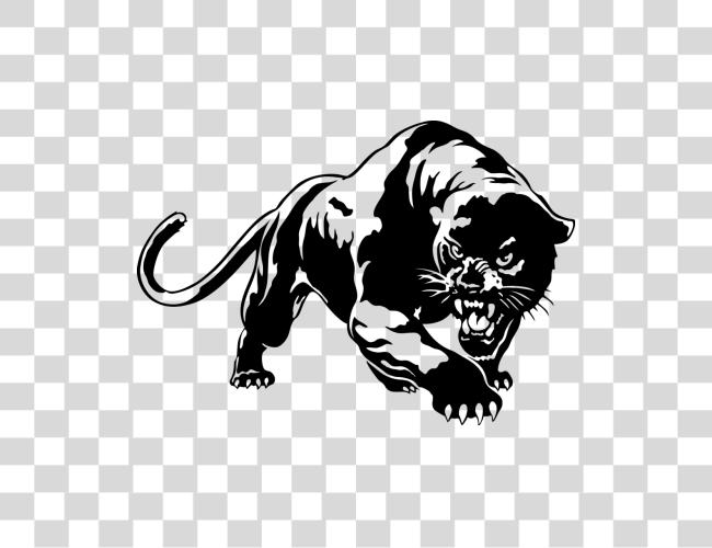 Download Panther Picture negro Panther animal dibujo Clip arte