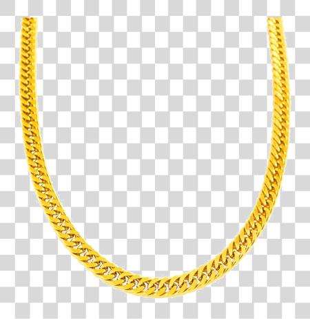 下载 Thug Life Chain Image 黄金 男性 Necklace PNG file