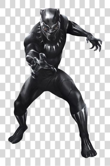 Download Black Panther Black Panther Cut Out PNG file