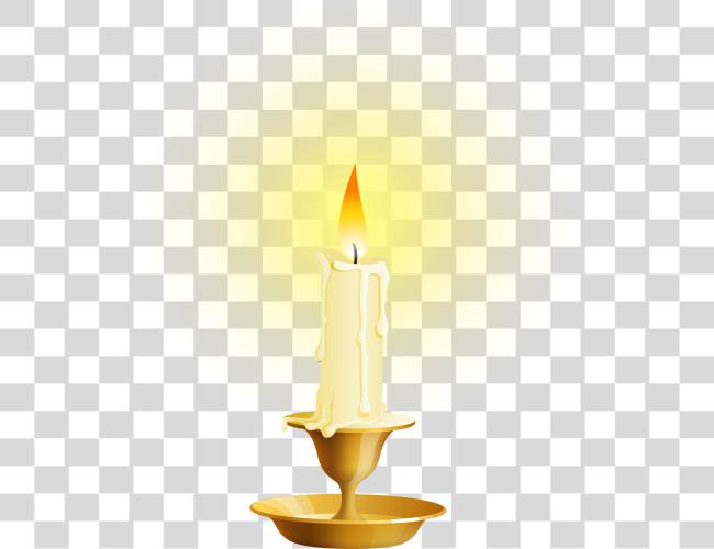 Download White Candle Candle Clip Art