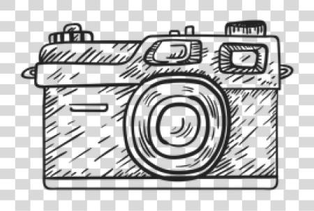 Download Digital Camera Camera Drawing Drawn Camera PNG file