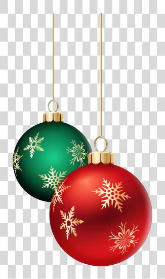 下载 Hanging Balls Christmas PNG file