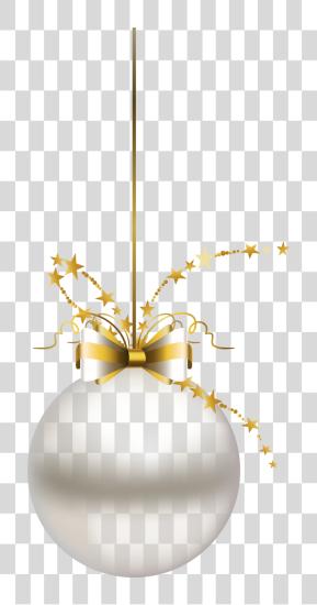 Download Christmas pelota blanco Christmas pelota PNG file