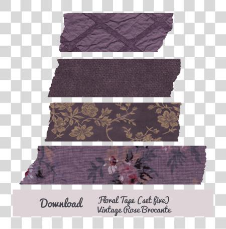 下载 Digital Washi Tape 来自 复古 Rose Brocante 复古 Washi Tape PNG file