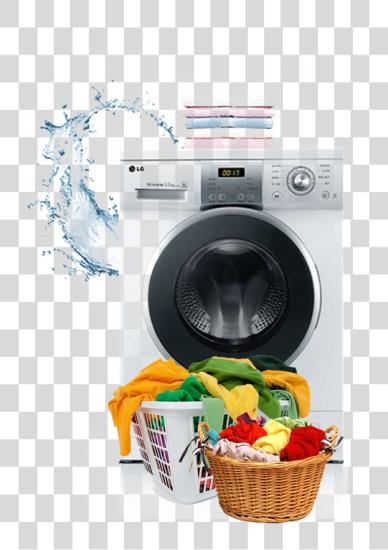 Download Laundry Washing Machine For Save Water PNG file