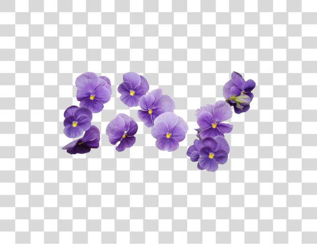 Download 64 About Flower On We Heart It Purple Flower Bouquet Clip Art