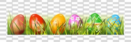 下载 Grass Easter Eggs PNG file