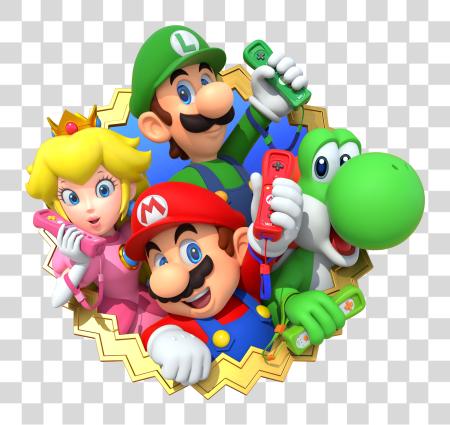 Download Mario Mario fiesta 10 Wallpaper y Background súper Mario Bros PNG file