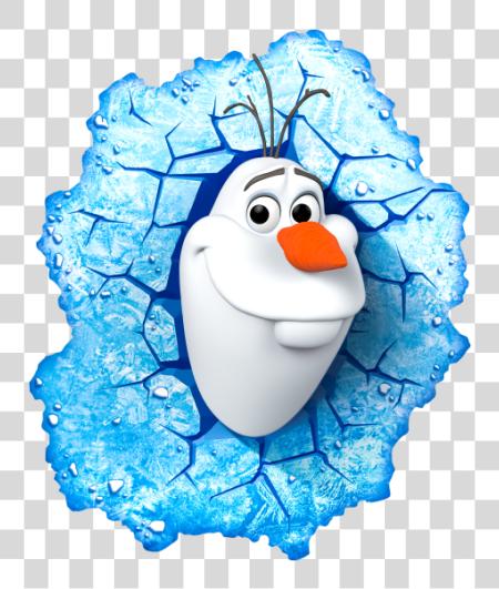 下载 Moldura 冰冻 Olaf 冰冻 PNG file