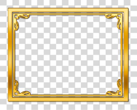 Download oro Certificate Border oro marco Border PNG file