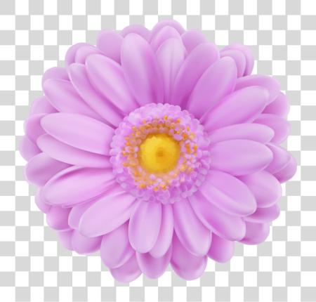 Download Soft Purple Flower Flower Sticker PNG file