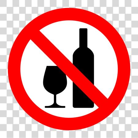 Download Medium Image No alcohol signo PNG file