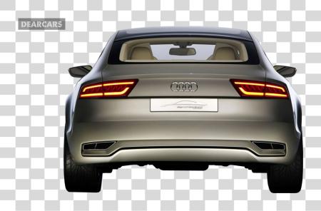 下载 奥迪 A7 Sportback Hatchback 5 Doors 20102013 汽车 后面 视图 PNG file