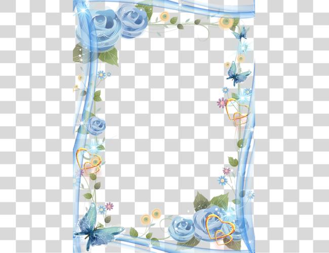 Download Sky Blue Border Frame Beautiful Borders And Frames For Projects Clip Art