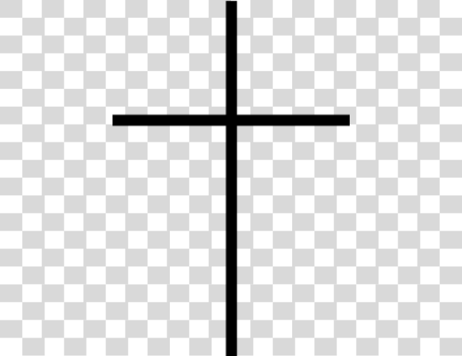 Download Cross With Small Black And White Cross Clip Art