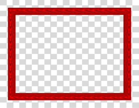 Download rojo Border diseño Picture marco PNG file