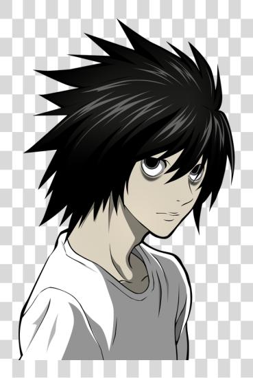 Download L Death Note PNG file