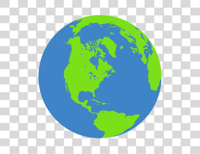 Download Globe Earth World Map Blue Green Water Ocean Earth Vector Clip Art