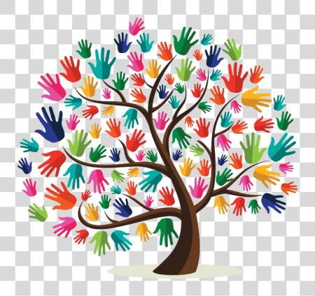 Download Helping Hands Tree PNG file