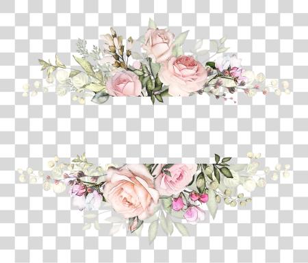 Download H746a acuarela Flowers acuarela Background acuarela Marcos Flores vintage PNG file