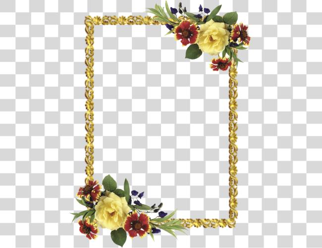 Download Border diseño flor marco Borders y Frames Scrapbooking Photoshop Photo marco Clip arte