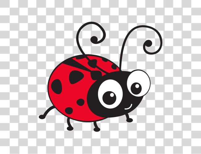 下载 Ladybug 卡通 可爱 Ladybug Clip 艺术