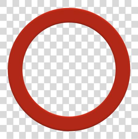 Download Circle marco Circle rojo PNG file