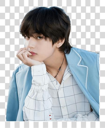 下载 Bts Taehyung Kimtaehyung Mullet Dispatch Bangtanboys Kim Taehyung Mullet PNG file