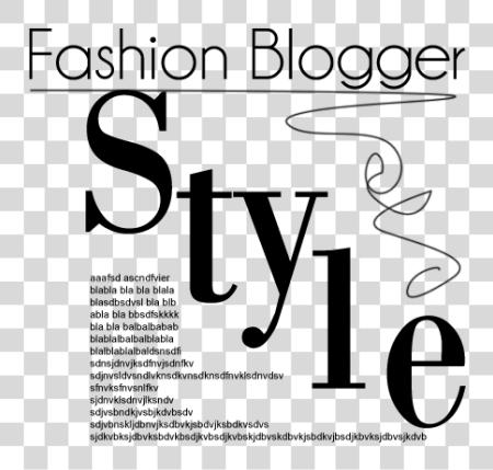 Download Fashion Blogger Style Polyvore Magazine Articles Fashion Magazine Text PNG file