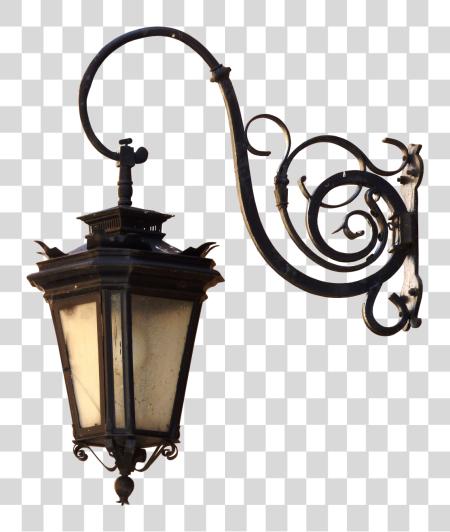 Download Lamplightoldoutdoor Victorian Hanging Street Lamp PNG file