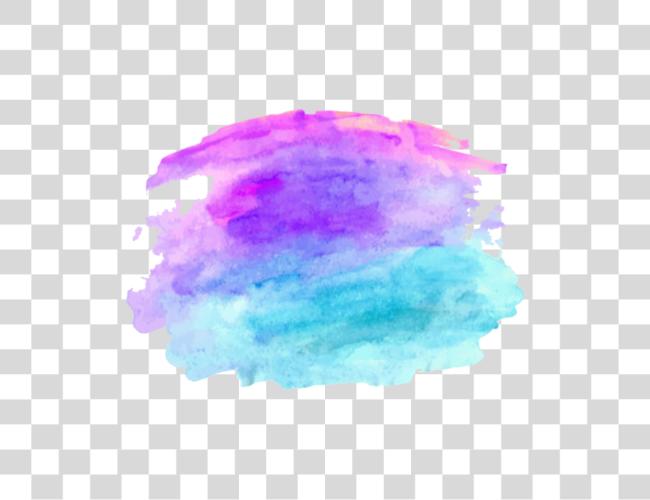 Download Paint Watercolor Paint Purple And Blue Watercolor Clip Art