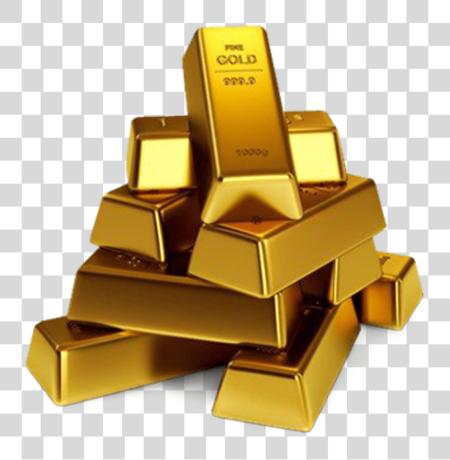 Download Stack Of Gold Bars PNG file