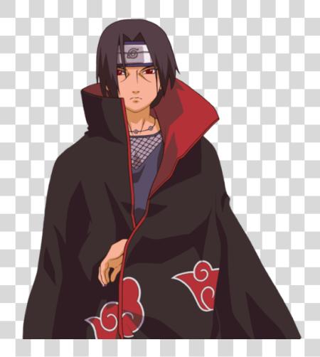 下载 Itachi Uchiha Naruto Akatsuki Cloak PNG file