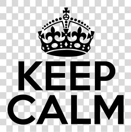 Download Keep Calm Crown Keep Calm PNG file