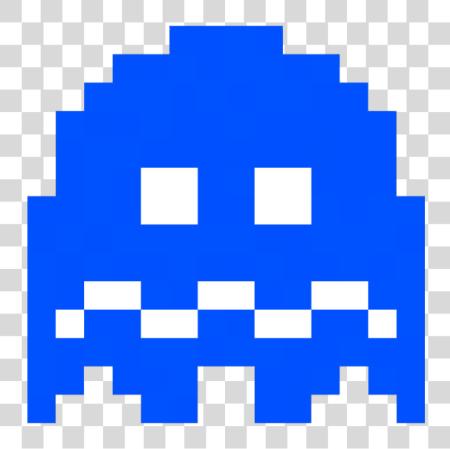 Download Image Result para Pacman Scared fantasma Pacman Dark azul fantasma PNG file