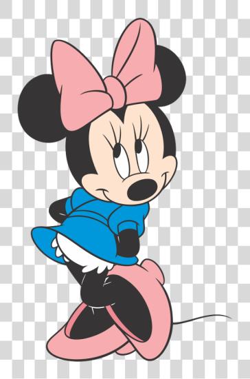 Download Minnie Mouse Minnie Mouse Green PNG file