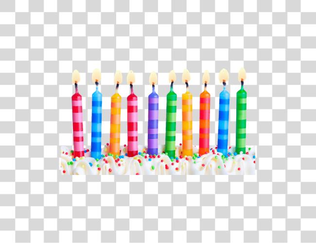 Download Birthday Candles Line Birthday Candles Clip Art