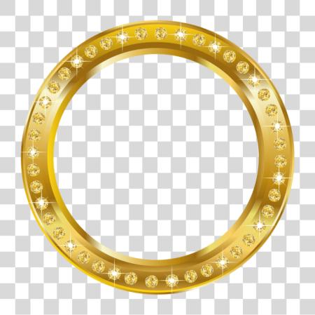 Download Round Frame Border Gold Clipart Circle PNG file