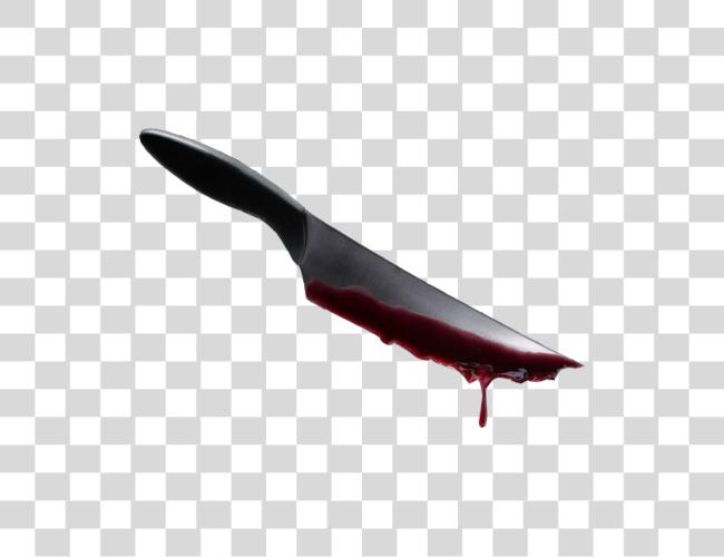 Download Knife With Dripping Blood Clip Art