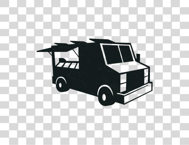 Download On The Go Logo Food Truck Clip Art