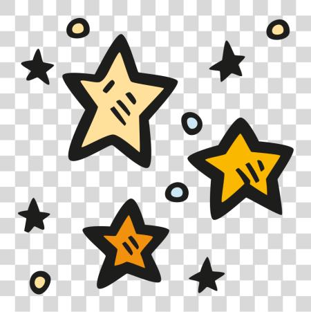 Download Stars icono mano dibujado estrella PNG file