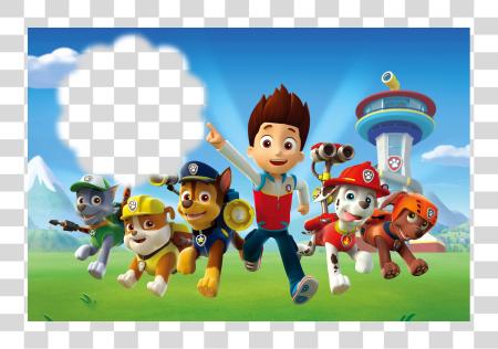 Download Paw Patrol Frame Paw Patrol Photo Frames PNG file