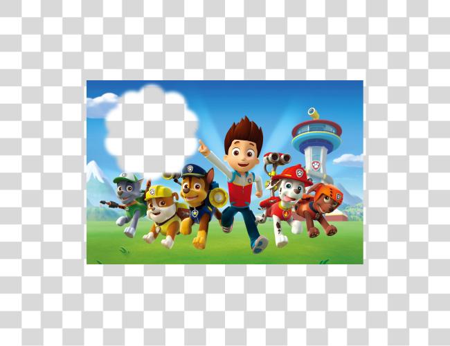 Download Paw Patrol Frame Paw Patrol Photo Frames Clip Art