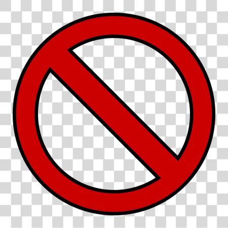 Download Ban Pixabay Prohibitory Sign PNG file