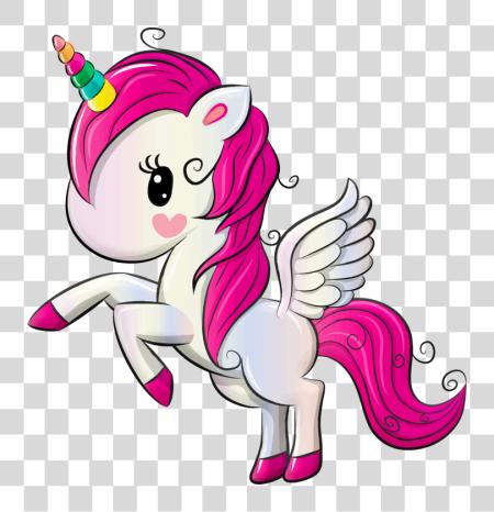 Download Unicorn Rainbow Pegasus Sweet Children Girl Map Unicorns Cartoon PNG file