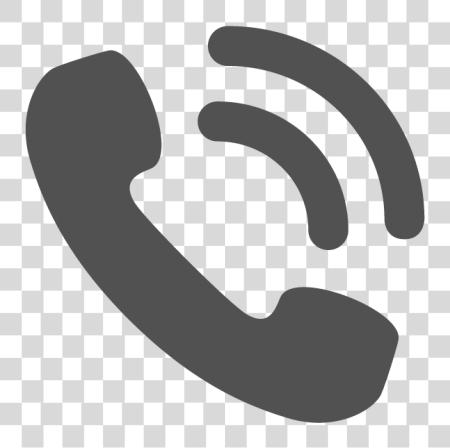 Download Phone Icon Gray Voip Logo PNG file