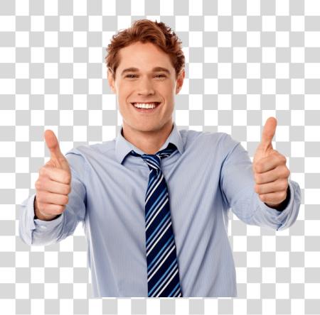 Download Men Pointing Thumbs Up Man With Thumbs Up PNG file