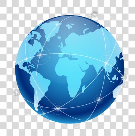 下载 Digital Globe Technology Globe PNG file