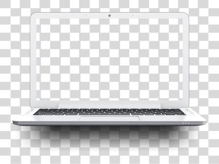 Download White Laptop PNG file